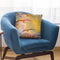 Yellow Grunge Throw Pillow By Andrea Haase