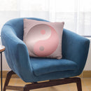 Yin Yang Rug Throw Pillow By Andrea Haase