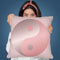 Yin Yang Rug Throw Pillow By Andrea Haase