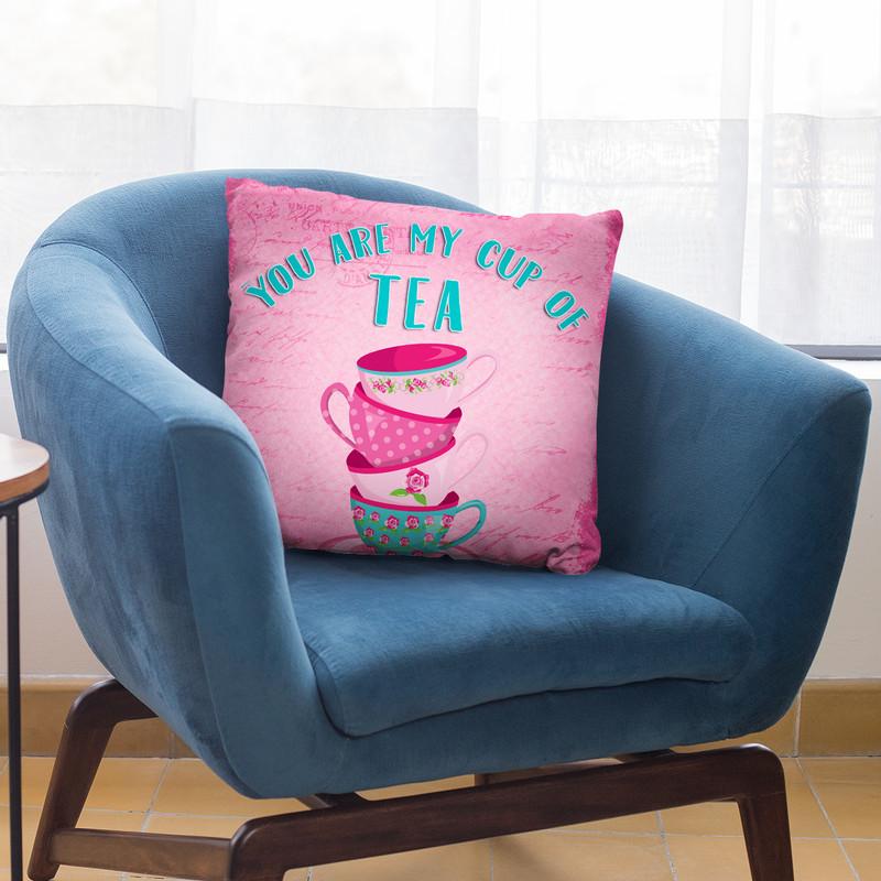You Are My Cup Of Tea Throw Pillow By Andrea Haase