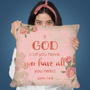 You Have All You Need Throw Pillow By Andrea Haase