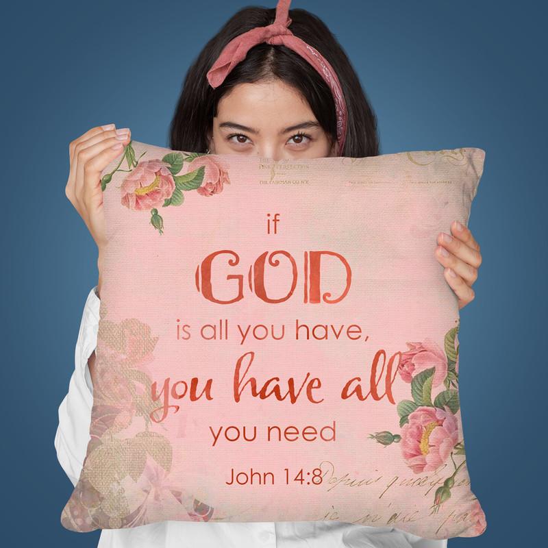 You Have All You Need Throw Pillow By Andrea Haase