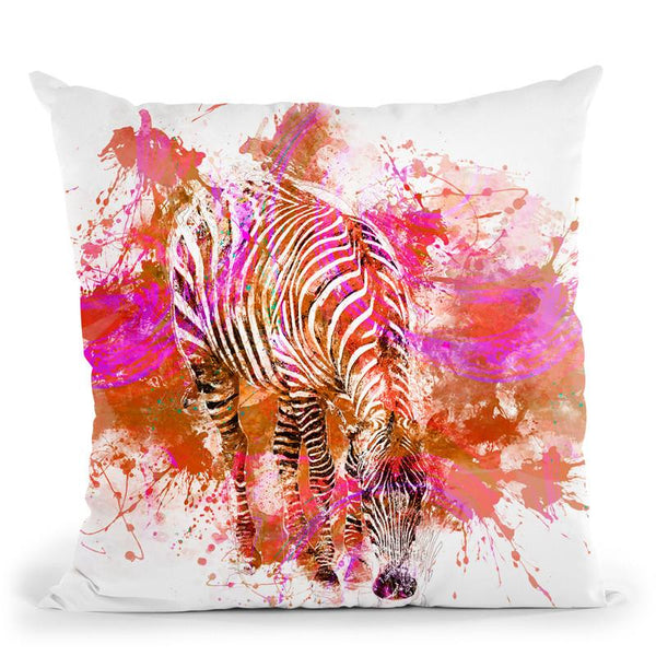 Zebra I Throw Pillow By Andrea Haase