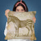 Zebra Vintage Throw Pillow By Andrea Haase