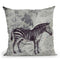 Zebra Throw Pillow By Andrea Haase
