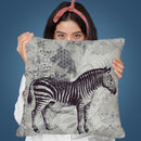 Zebra Throw Pillow By Andrea Haase