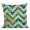 Zig Zag Mix Throw Pillow By Andrea Haase