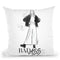 Badass Throw Pillow By Alison Gordon