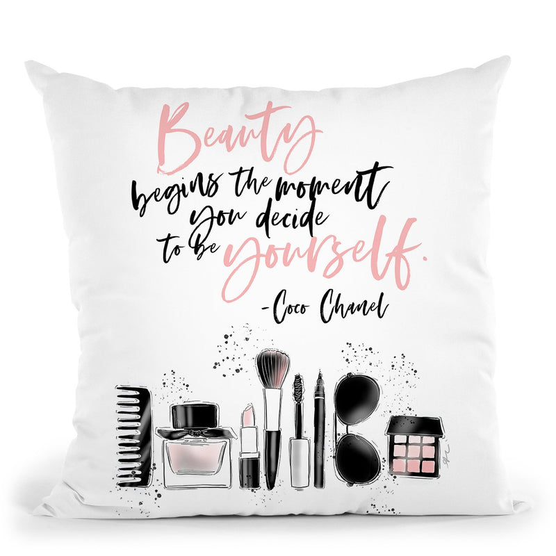 Be Yourself Throw Pillow By Alison Gordon