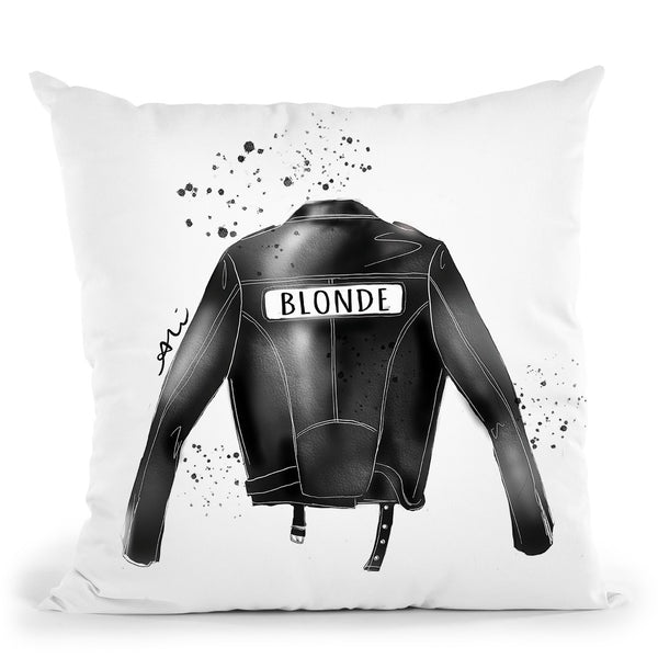 Blonde Throw Pillow By Alison Gordon