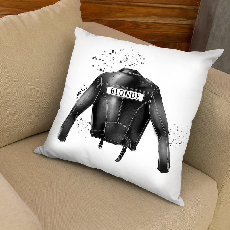 Blonde Throw Pillow By Alison Gordon