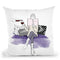 Books And Wine Throw Pillow By Alison Gordon