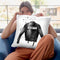 Brunette Throw Pillow By Alison Gordon