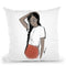 Casual Cupid Throw Pillow By Alison Gordon