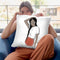 Casual Cupid Throw Pillow By Alison Gordon