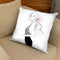 Bows And Stripes Throw Pillow By Alison Gordon