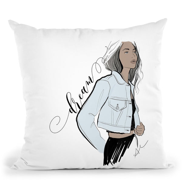 Dreamer Throw Pillow By Alison Gordon