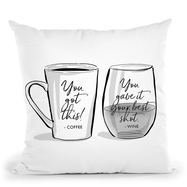 Fan Club Throw Pillow By Alison Gordon