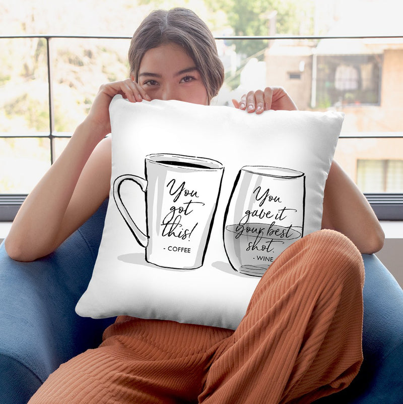 Fan Club Throw Pillow By Alison Gordon