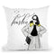 Fearless Throw Pillow By Alison Gordon