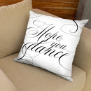 Hope You Dance Throw Pillow By Alison Gordon