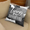 Living My Adventure Throw Pillow By Alison Gordon