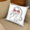 Palm Eyes Throw Pillow By Alison Gordon
