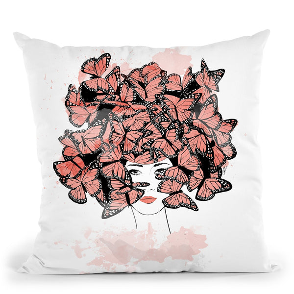 Butterflydream Throw Pillow By Alison Gordon