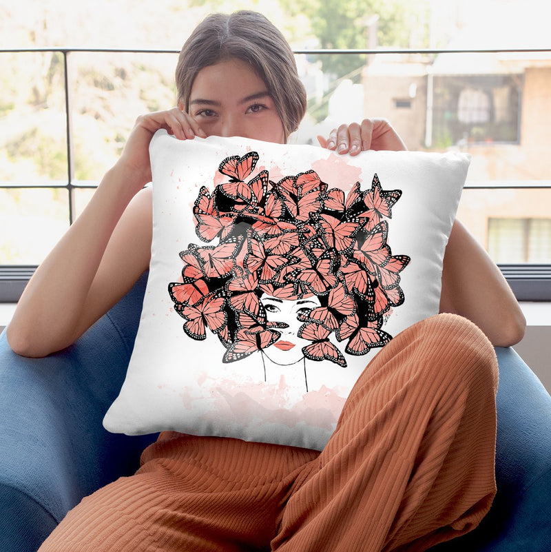 Butterflydream Throw Pillow By Alison Gordon