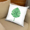 Palm Leaf Throw Pillow By Alison Gordon