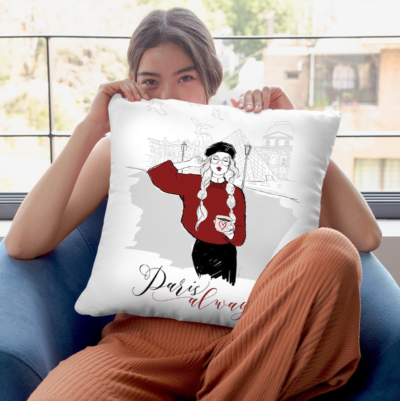 Paris Is Always Throw Pillow By Alison Gordon
