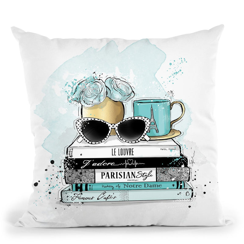 Parisian Style Throw Pillow By Alison Gordon