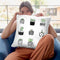 Pattern Succulents Throw Pillow By Alison Gordon