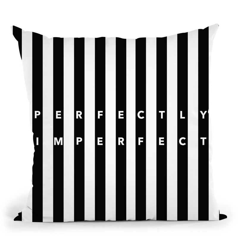 Perfectly Imperfect Throw Pillow By Alison Gordon