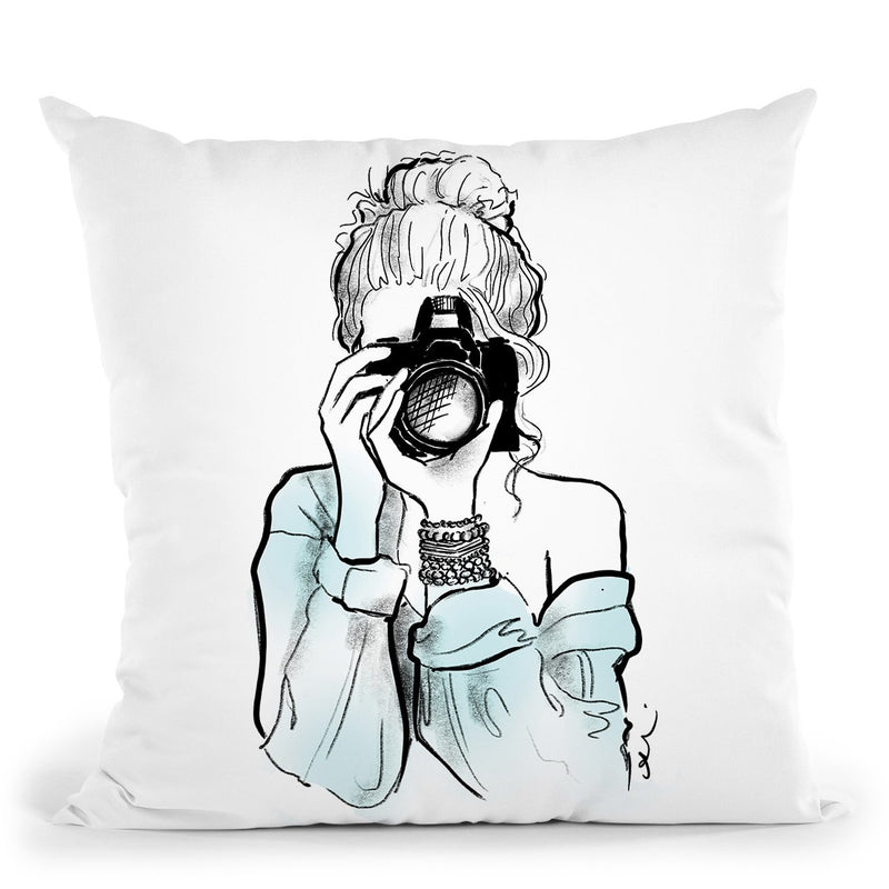 Say Cheese! Throw Pillow By Alison Gordon