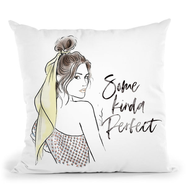 Some Kind Of Perfect Throw Pillow By Alison Gordon
