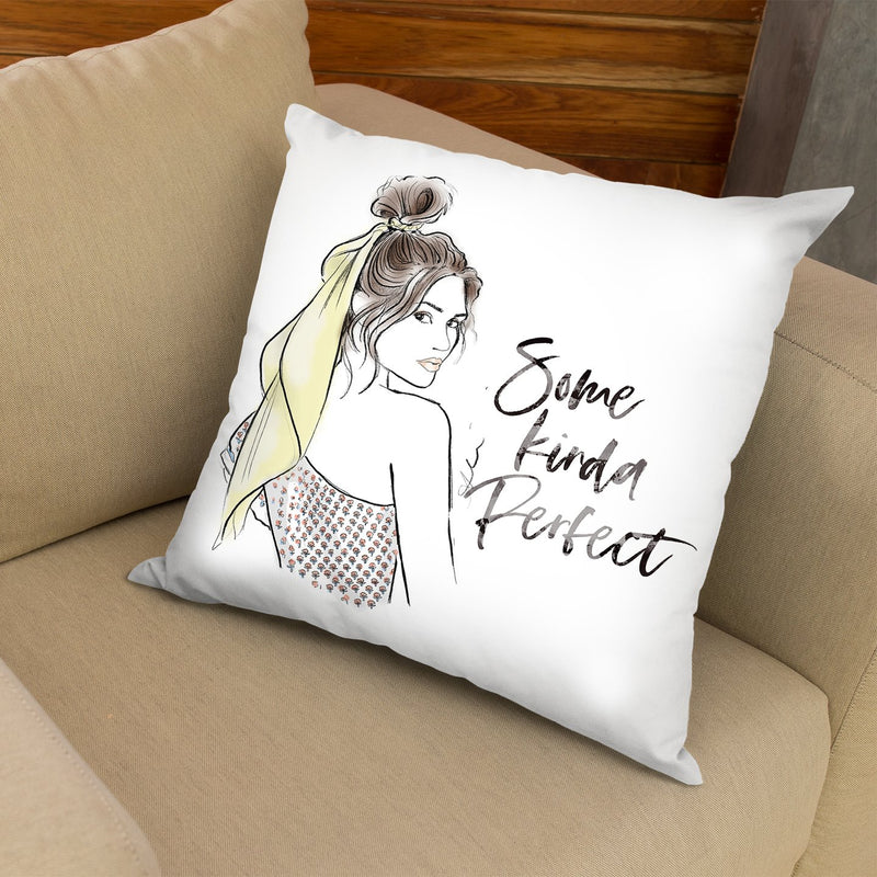 Some Kind Of Perfect Throw Pillow By Alison Gordon