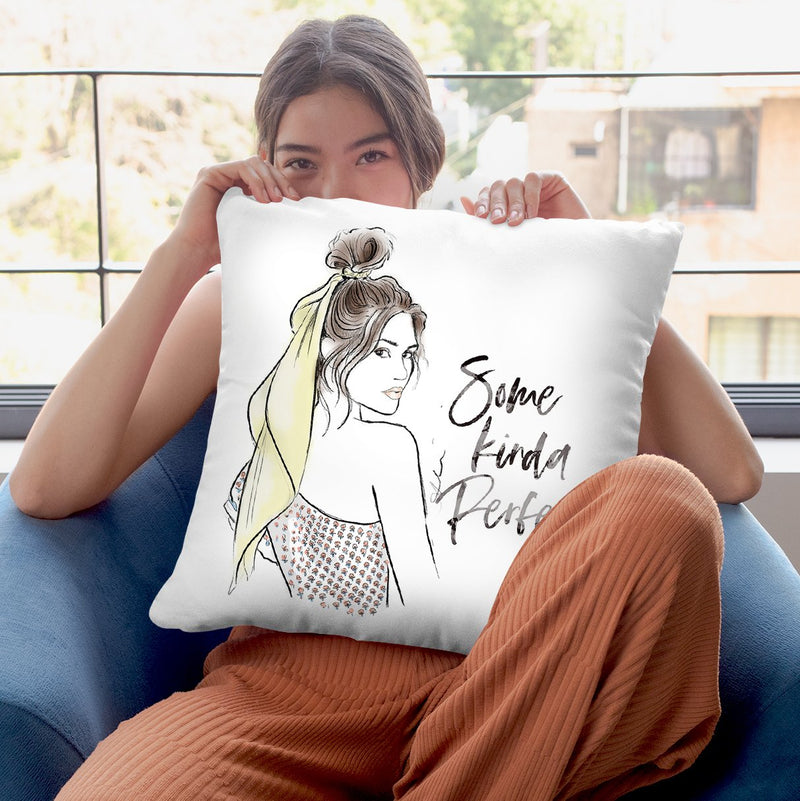 Some Kind Of Perfect Throw Pillow By Alison Gordon
