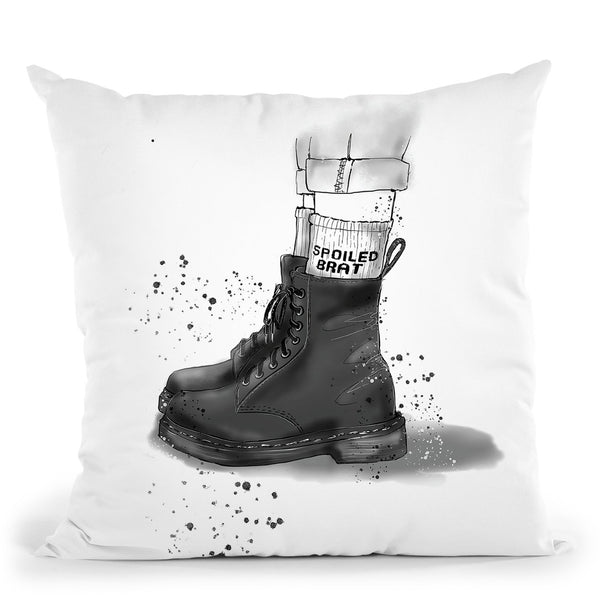 Spoiled Brat Throw Pillow By Alison Gordon