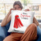 Superhero Quote Throw Pillow By Alison Gordon