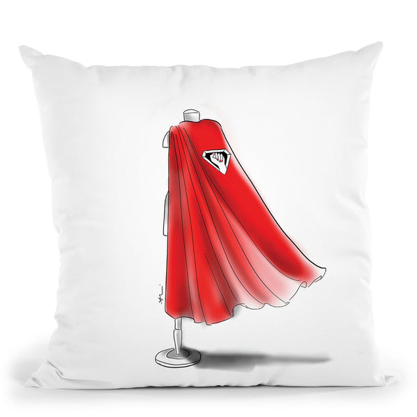 Superhero Throw Pillow By Alison Gordon