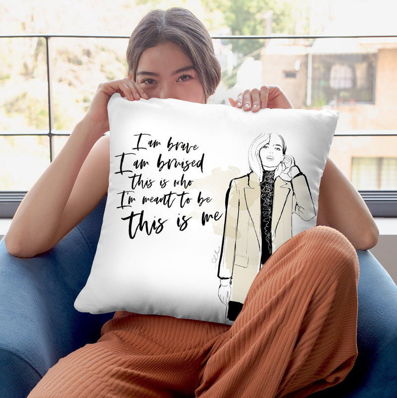 This Is Me Throw Pillow By Alison Gordon