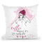 Too Early For Wine Throw Pillow By Alison Gordon