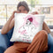 Too Early For Wine Throw Pillow By Alison Gordon