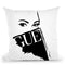 Vougue Eyes Throw Pillow By Alison Gordon