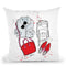 Who What Wear Throw Pillow By Alison Gordon