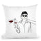 Wine Time Throw Pillow By Alison Gordon