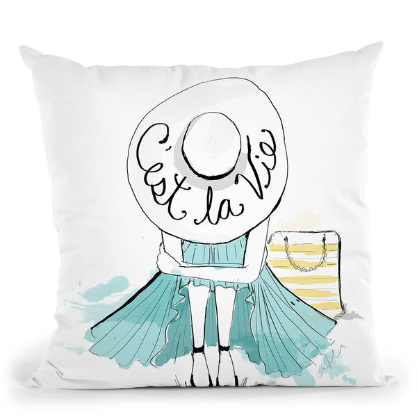 Cestlavie Throw Pillow By Alison Gordon
