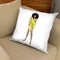 Yellow Chic Throw Pillow By Alison Gordon