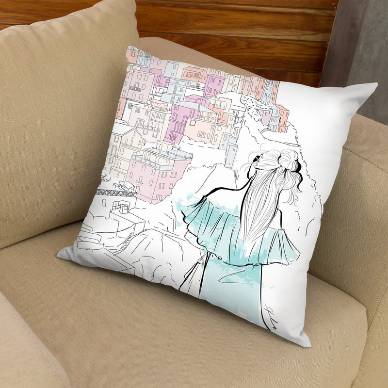 Ciaobella Throw Pillow By Alison Gordon
